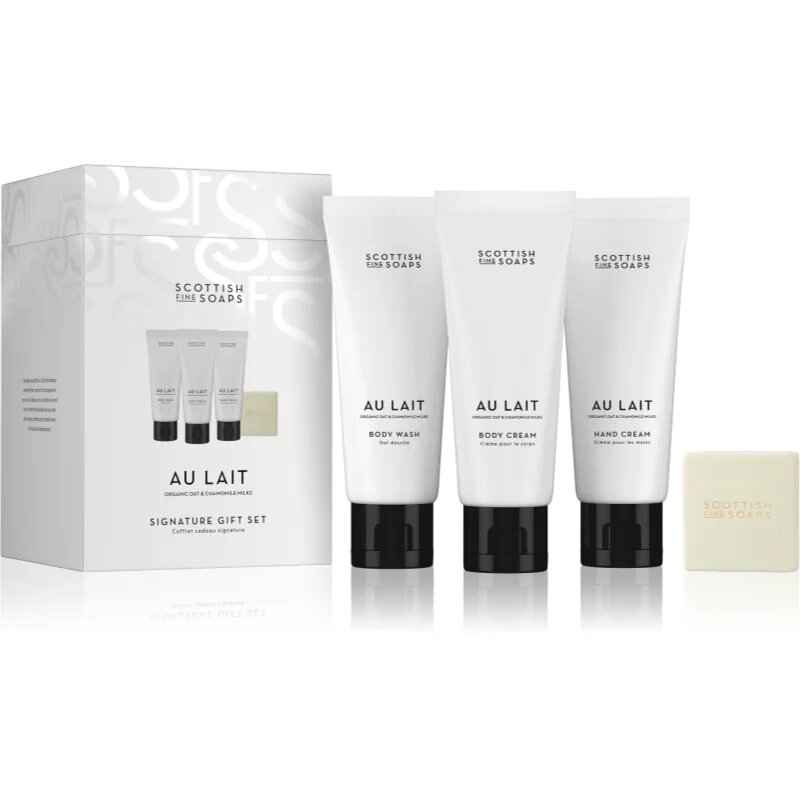Scottish Fine Soaps Au Lait ajándékszett testre