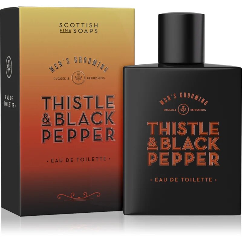 Scottish Fine Soaps Thistle & Black Pepper Eau de Toilette uraknak 100 ml