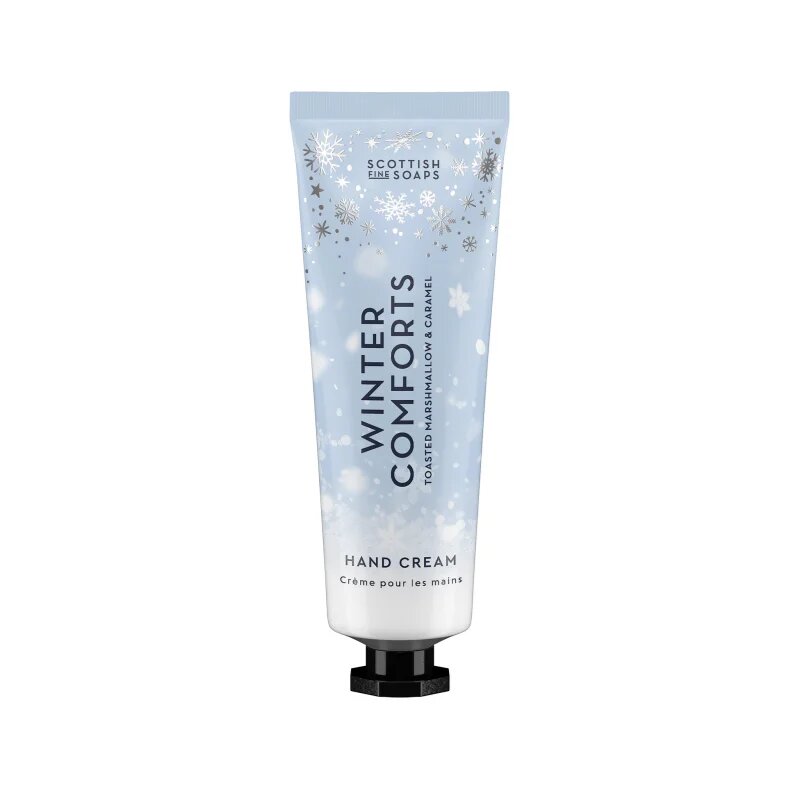 Scottish Fine Soaps Winter Comforts kézkrém illatok Toasted Marshmallow & Caramel 30 ml