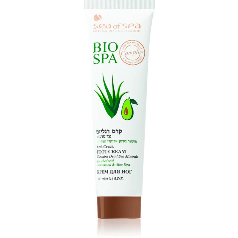 Sea of Spa Bio Spa lábkrém avokádóval 100 ml