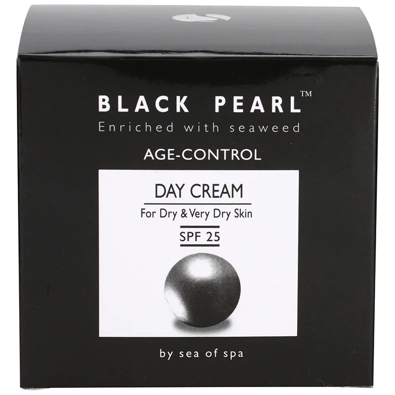 Sea of Spa Black Pearl nappali ránctalanító krém száraz és nagyon száraz bőrre SPF 25 50 ml