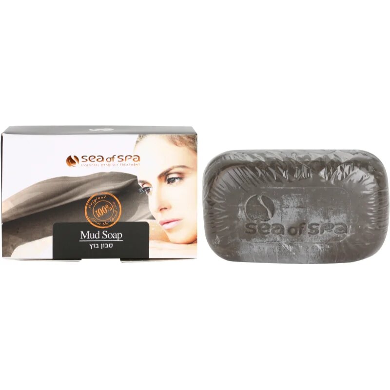 Sea of Spa Essential Dead Sea Treatment Szilárd szappan fekete iszappal 125 g