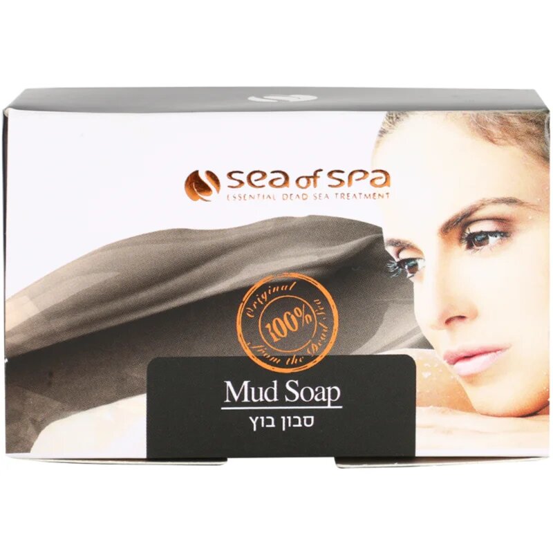 Sea of Spa Essential Dead Sea Treatment Szilárd szappan fekete iszappal 125 g