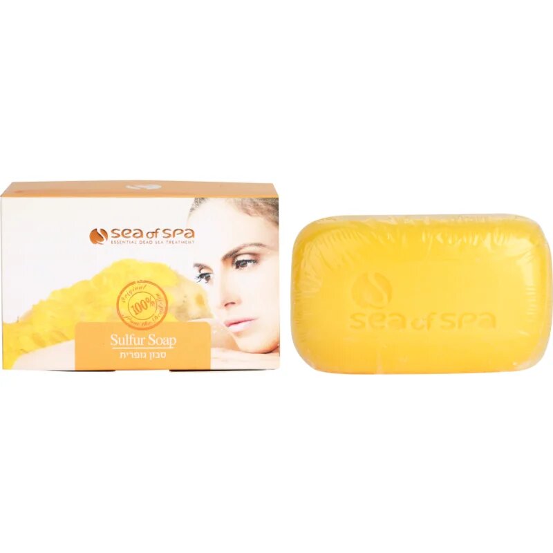 Sea of Spa Essential Dead Sea Treatment Szilárd szappan kénnel 125 g