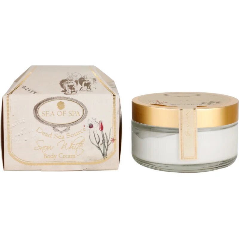 Sea of Spa Snow White testápoló krém hölgyeknek 200 ml