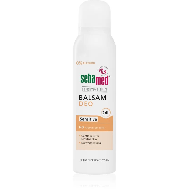 Sebamed Body Care Balsam Deo alkohol- és alumínium mentes dezodor az érzékeny bőrre Sensitive 150 ml