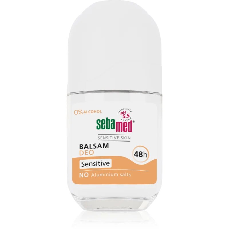 Sebamed Body Care Balsam Deo Sensitive finom roll-on balzsam az érzékeny és borotvált bőrre 50 ml