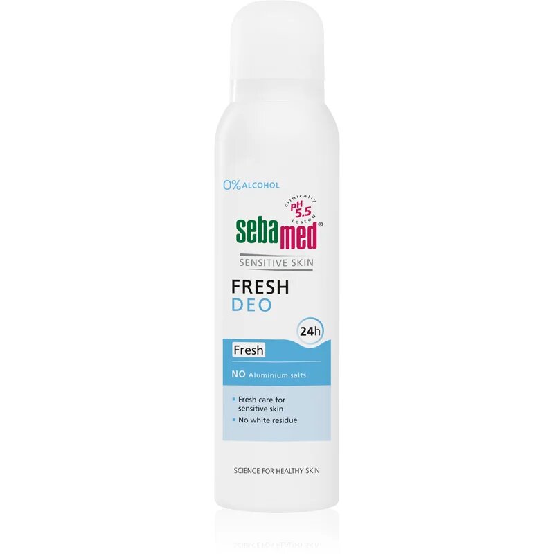Sebamed Body Care Fresh Deo alkohol- és alumínium mentes dezodor Fresh 150 ml