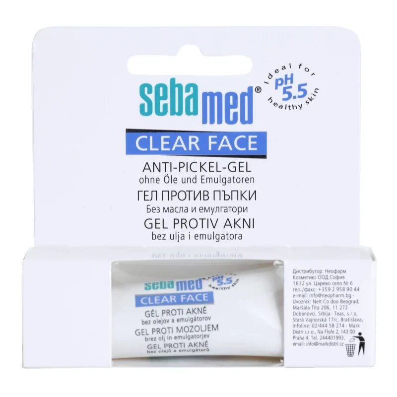 Sebamed Clear Face Anti-Pimple Gel gél pattanások ellen 10 ml