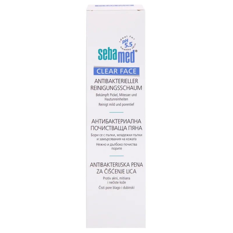 Sebamed Clear Face Antibacterial Cleansing Foam tisztító hab 150 ml
