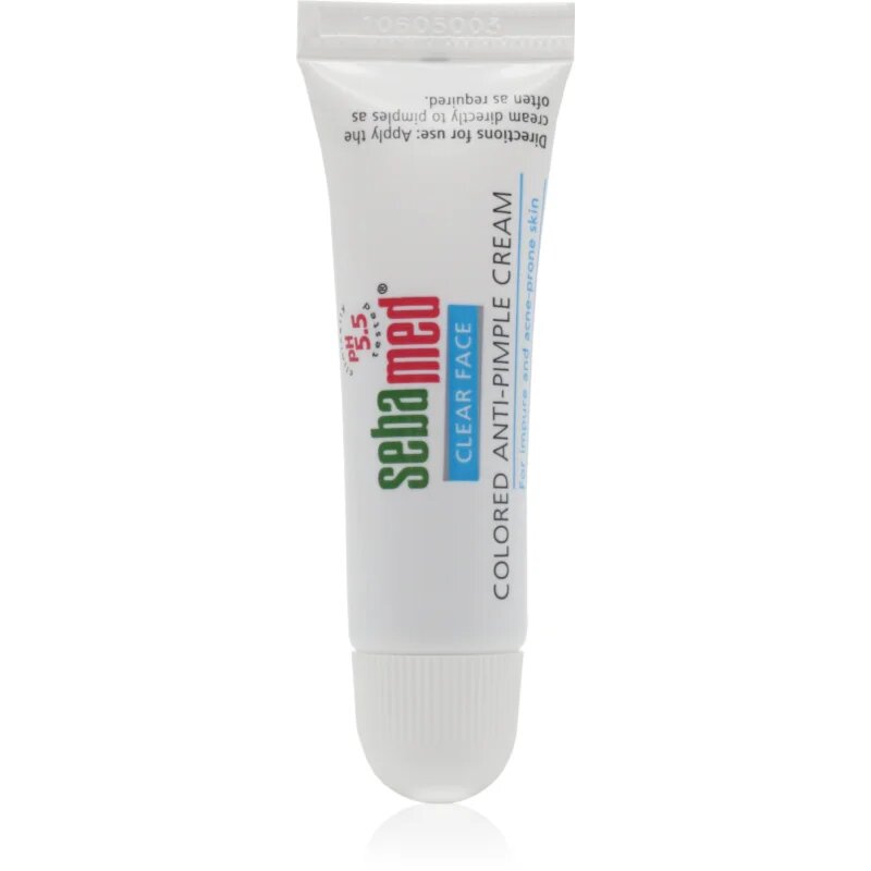 Sebamed Clear Face Colored Anti-Pimple Cream tonizáló krém pattanások ellen 10 ml