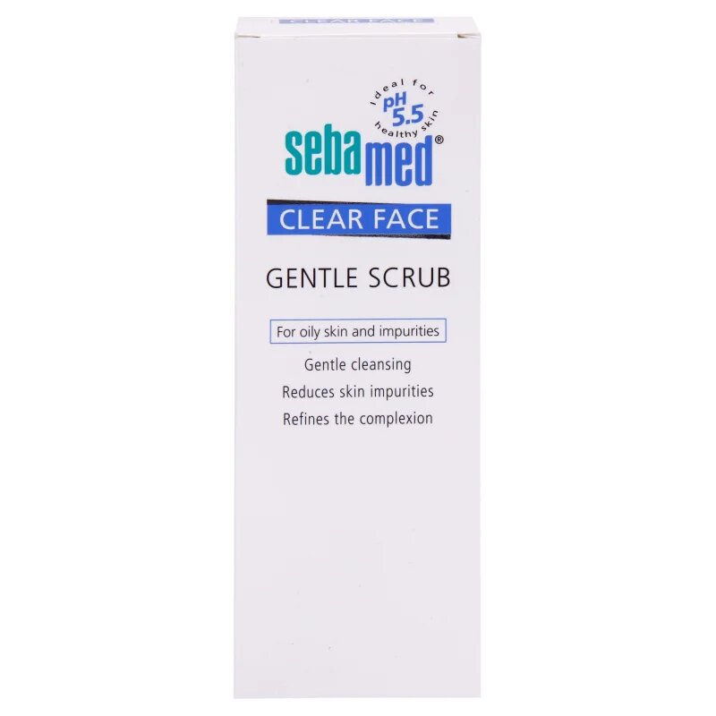 Sebamed Clear Face Gentle Scrub gyengéd bőrradír 150 ml