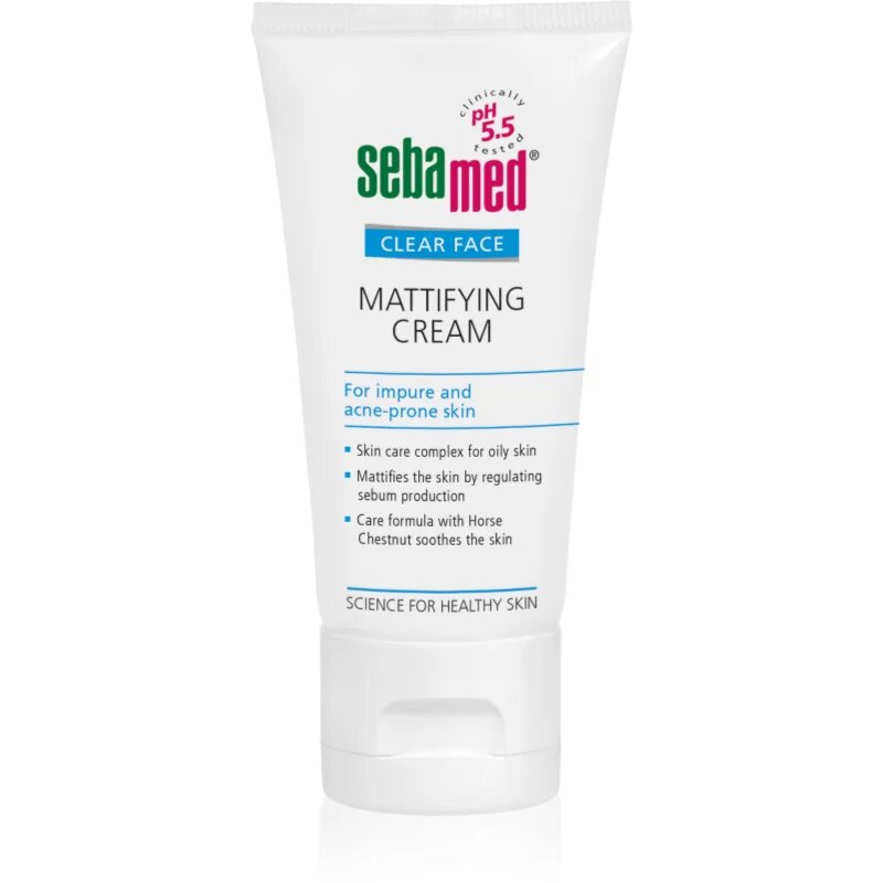 Sebamed Clear Face Mattifying Cream mattító krém 50 ml
