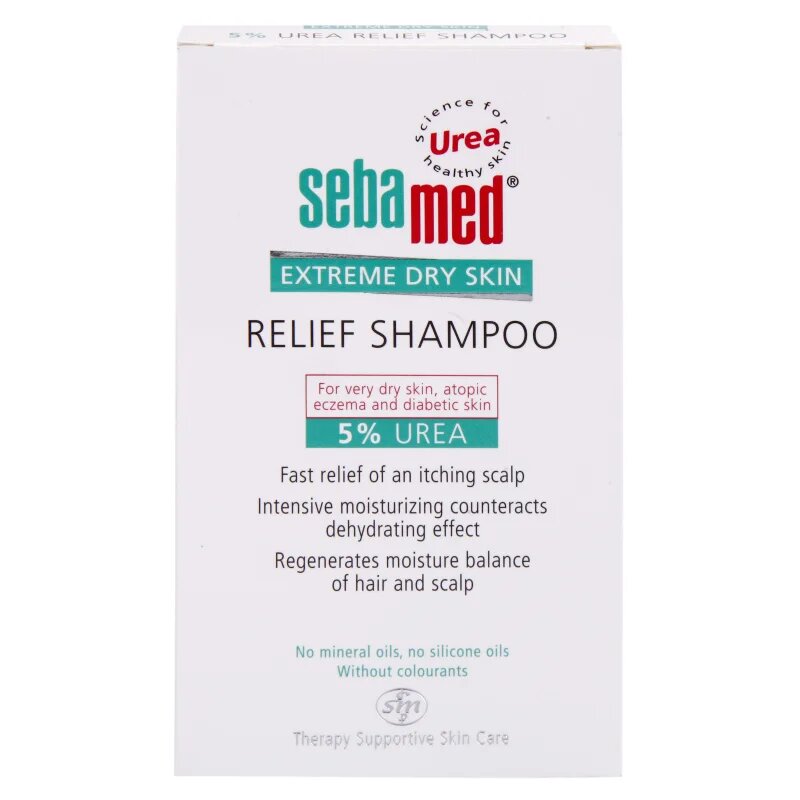 Sebamed Extreme Dry Skin nyugtató sampon a nagyon száraz hajra 5% Urea 200 ml