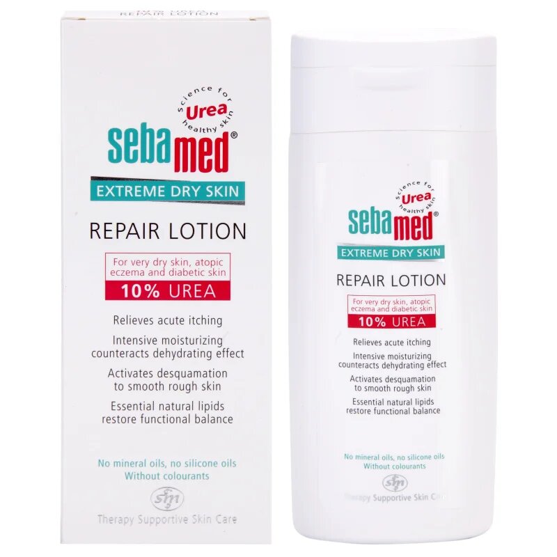 Sebamed Extreme Dry Skin regeneráló testápoló tej a nagyon száraz bőrre 10% Urea 200 ml