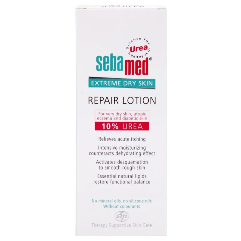 Sebamed Extreme Dry Skin regeneráló testápoló tej a nagyon száraz bőrre 10% Urea 200 ml