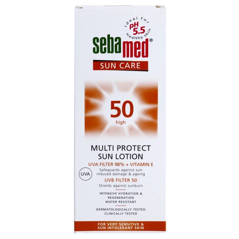 Sebamed Sun Care Multi Protect napozótej SPF 50 150 ml
