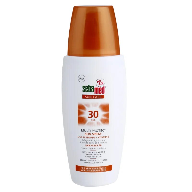 Sebamed Sun Care Multi Protect Sun Spray napozó spray az érzékeny bőrre SPF 30 150 ml