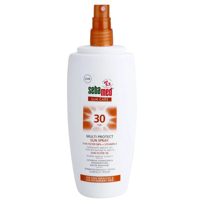 Sebamed Sun Care Multi Protect Sun Spray napozó spray az érzékeny bőrre SPF 30 150 ml
