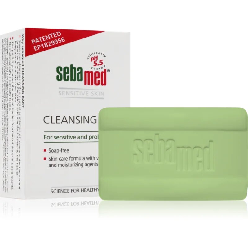 Sebamed Wash Cleansing szindet érzékeny normál és zsíros bőrre 150 ml