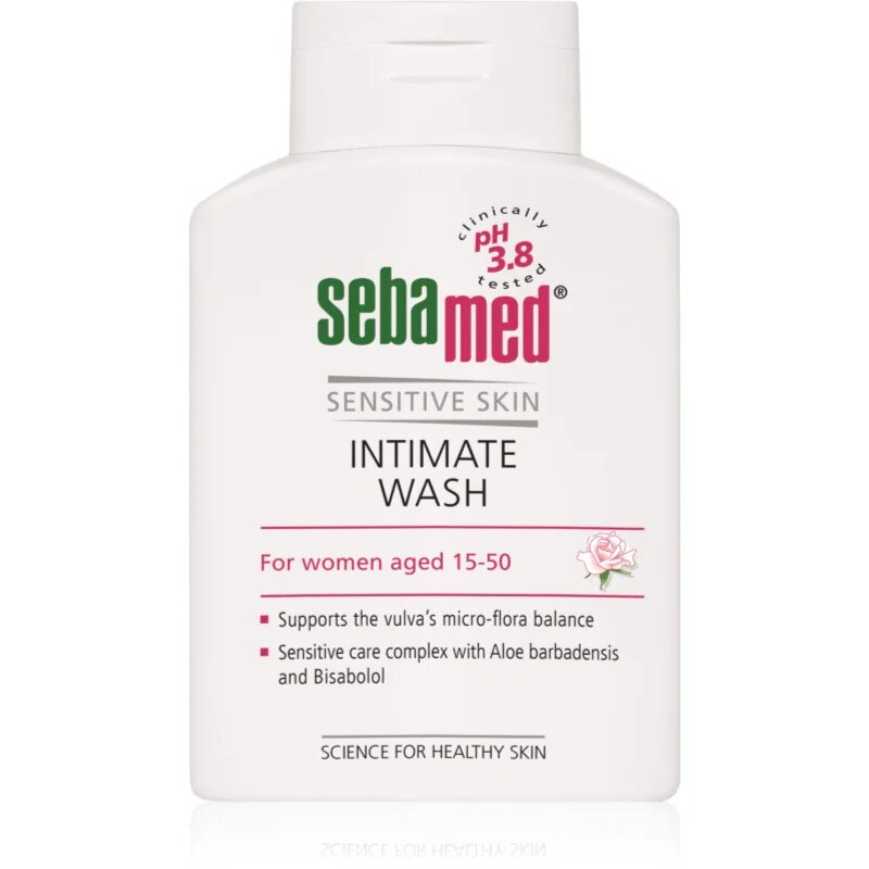 Sebamed Wash Intimate emulzió intim higiénára pH 38 200 ml