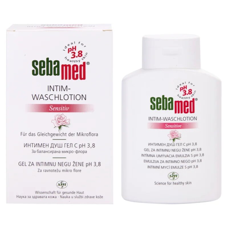 Sebamed Wash Intimate emulzió intim higiénára pH 38 200 ml