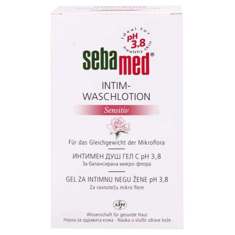Sebamed Wash Intimate emulzió intim higiénára pH 38 200 ml