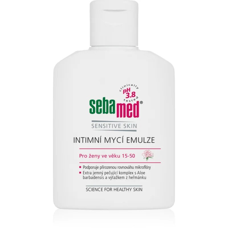 Sebamed Wash Intimate emulzió intim higiénára pH 38 50 ml