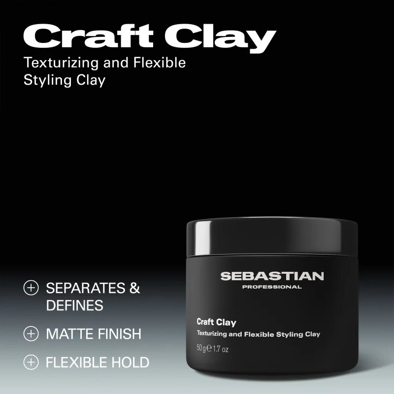 Sebastian Professional Craft Clay modellező agyag az alakért és formáért 50 g