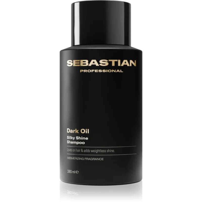 Sebastian Professional Dark Oil hidratáló sampon a fénylő és selymes hajért 280 ml