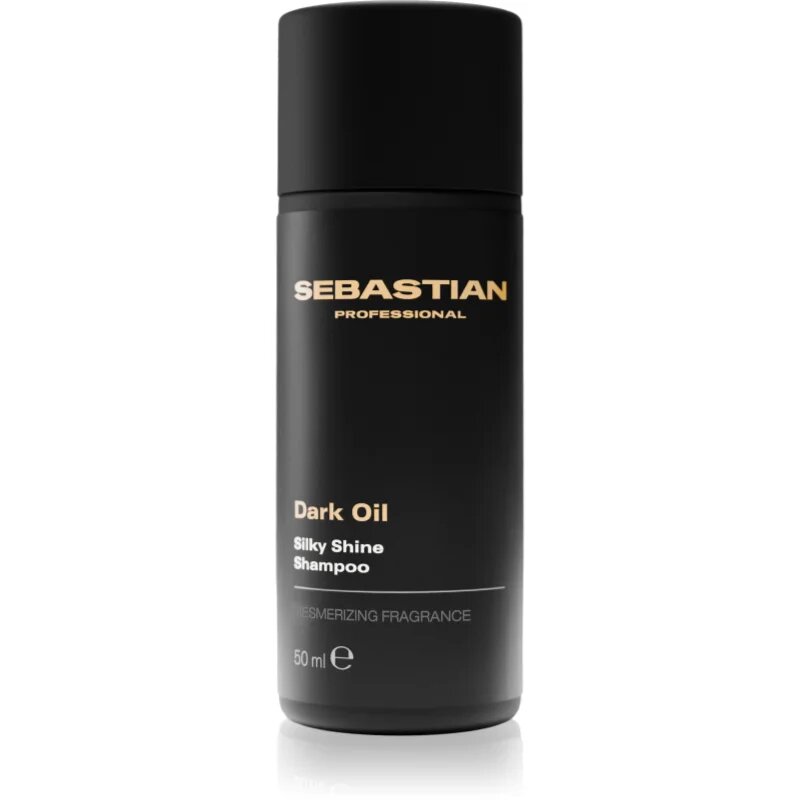 Sebastian Professional Dark Oil hidratáló sampon a fénylő és selymes hajért 50 ml