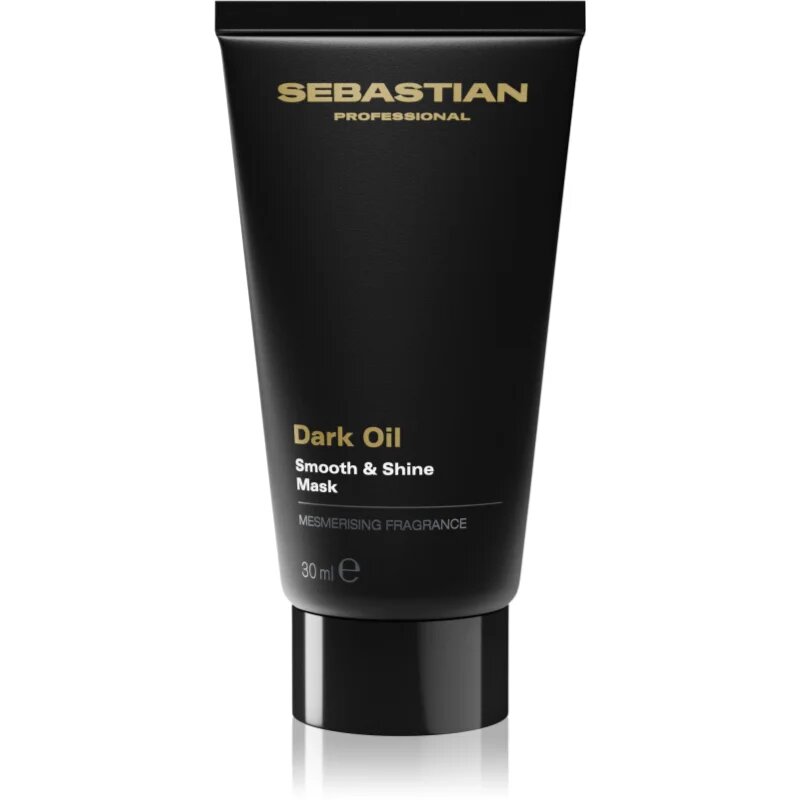 Sebastian Professional Dark Oil intenzíven tápláló maszk a fénylő és selymes hajért 30 ml