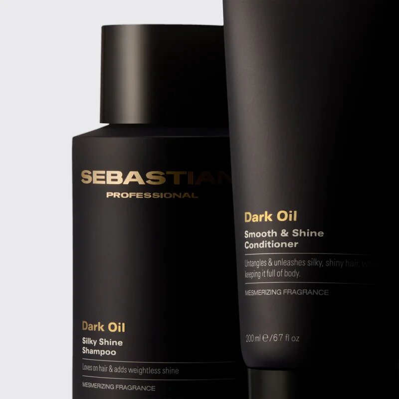 Sebastian Professional Dark Oil Set szett a fénylő és selymes hajért