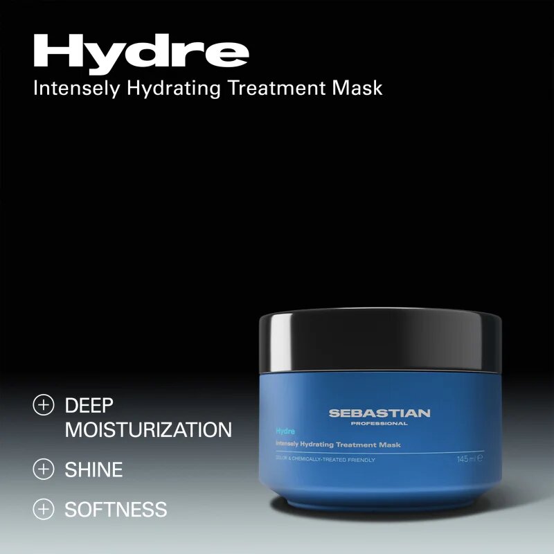Sebastian Professional Hydre hidratáló maszk hajra száraz sérült vegyileg kezelt hajra 30 ml