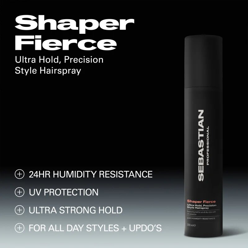 Sebastian Professional Shaper Fierce hajlakk ultra erős fixálás 300 ml