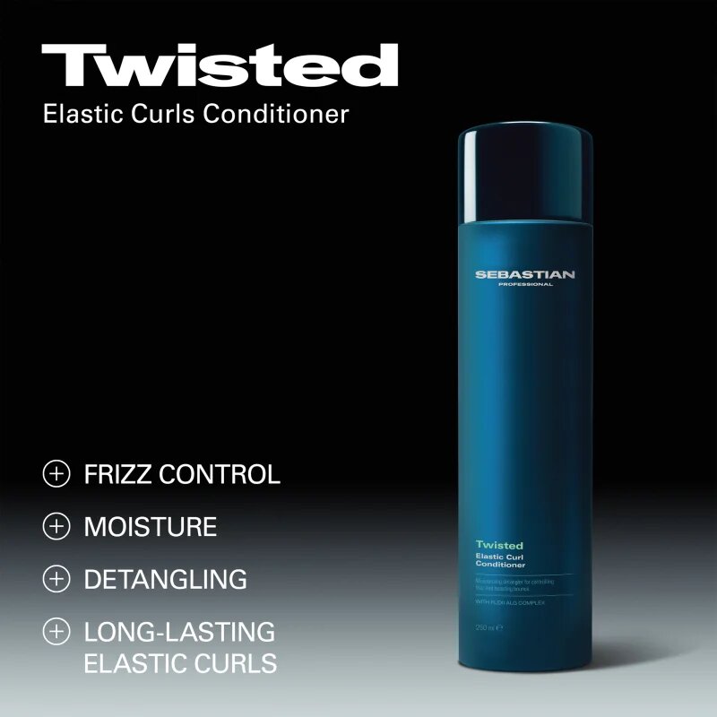 Sebastian Professional Twisted kondicionáló a hullámos és göndör hajra 250 ml
