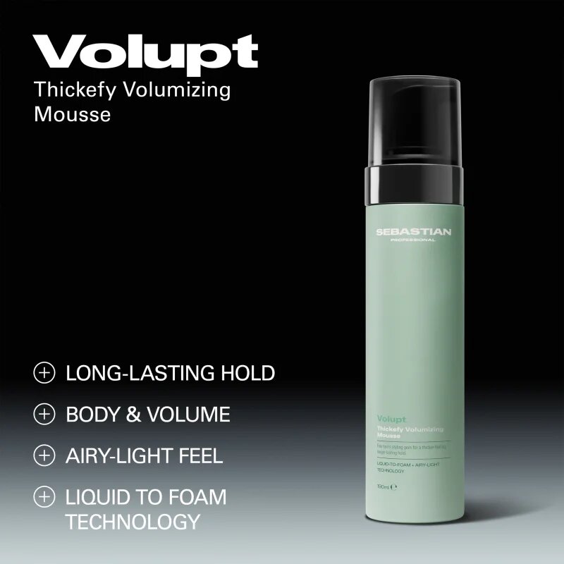 Sebastian Professional Volupt hajformázó hab a hajtérfogat növelésére 190 ml