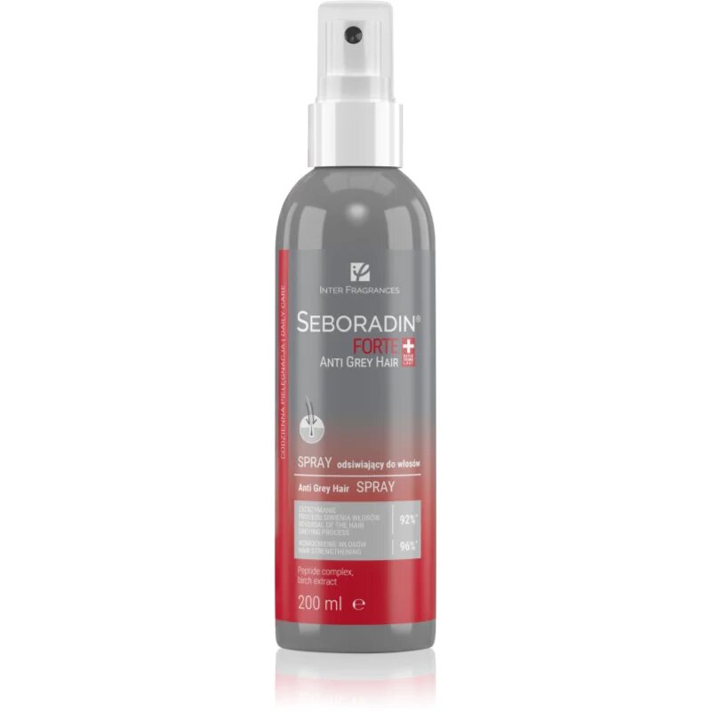 Seboradin Forte Anti Grey Hair spray az őszülő haj ellen 200 ml