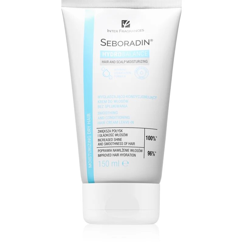 Seboradin Hydro Balance öblítést nem igénylő krém száraz hajra 150 ml