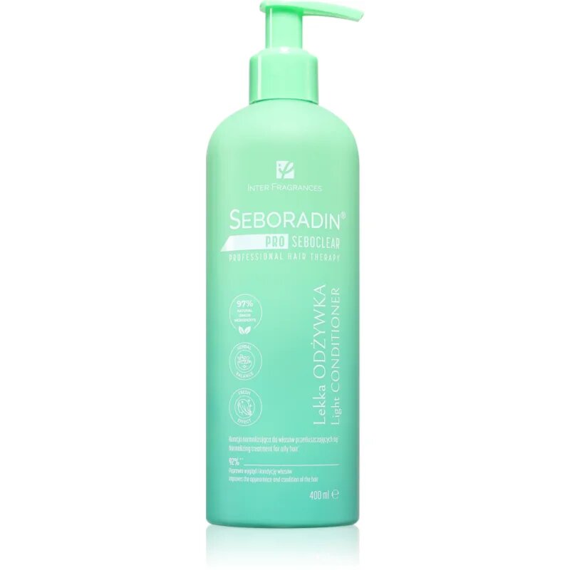 Seboradin PRO SEBOCLEAR Balance Fresh kondicionáló zsíros hajra 400 ml