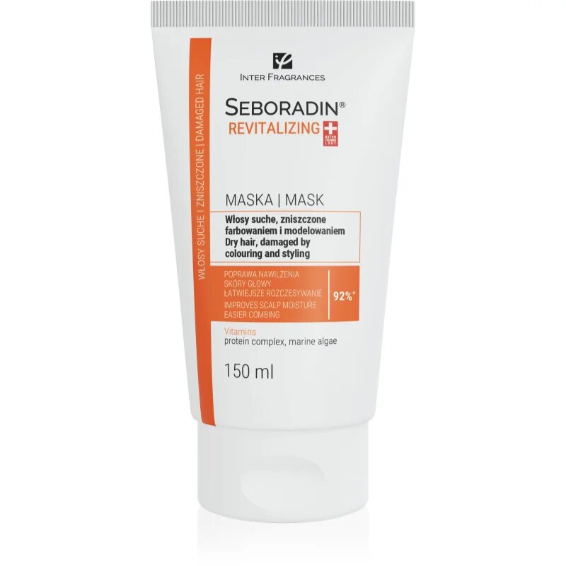 Seboradin Revitalizing maszk száraz és sérült hajra 150 ml