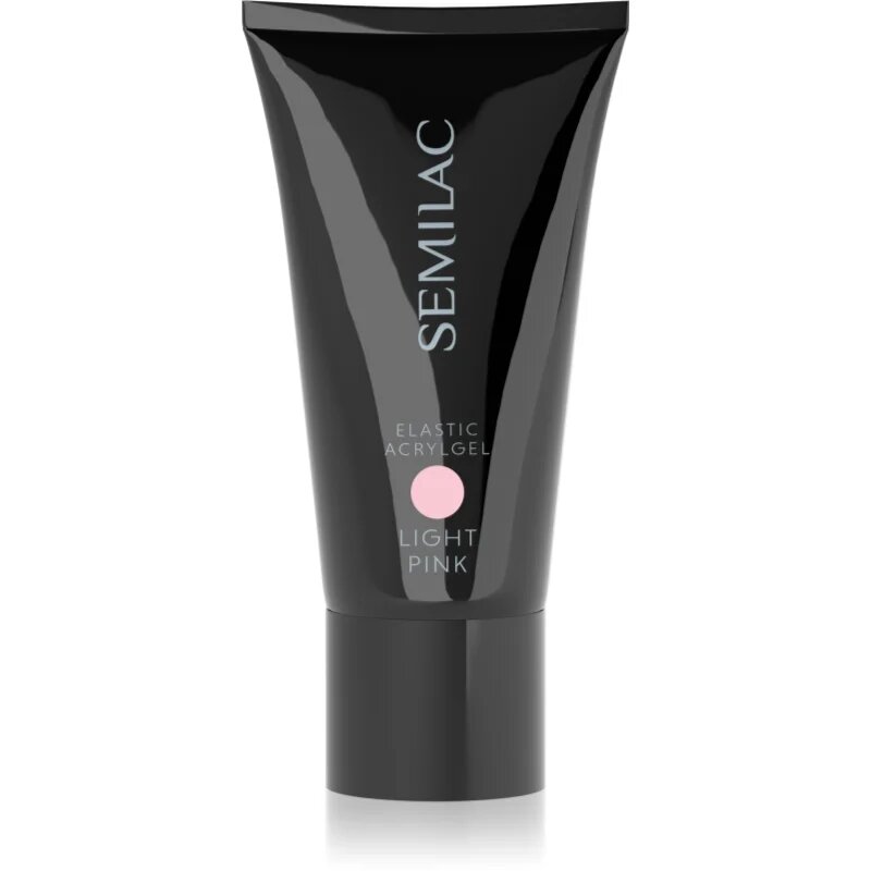 Semilac Elastic Acrylgel akrilát gél körmökre árnyalat Light Pink 30 g