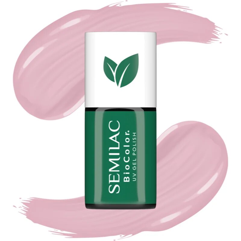 Semilac UV Hybrid BioColor gél körömlakk UV / LED-es lámpákhoz árnyalat 728 Pink Sunrise 7 ml