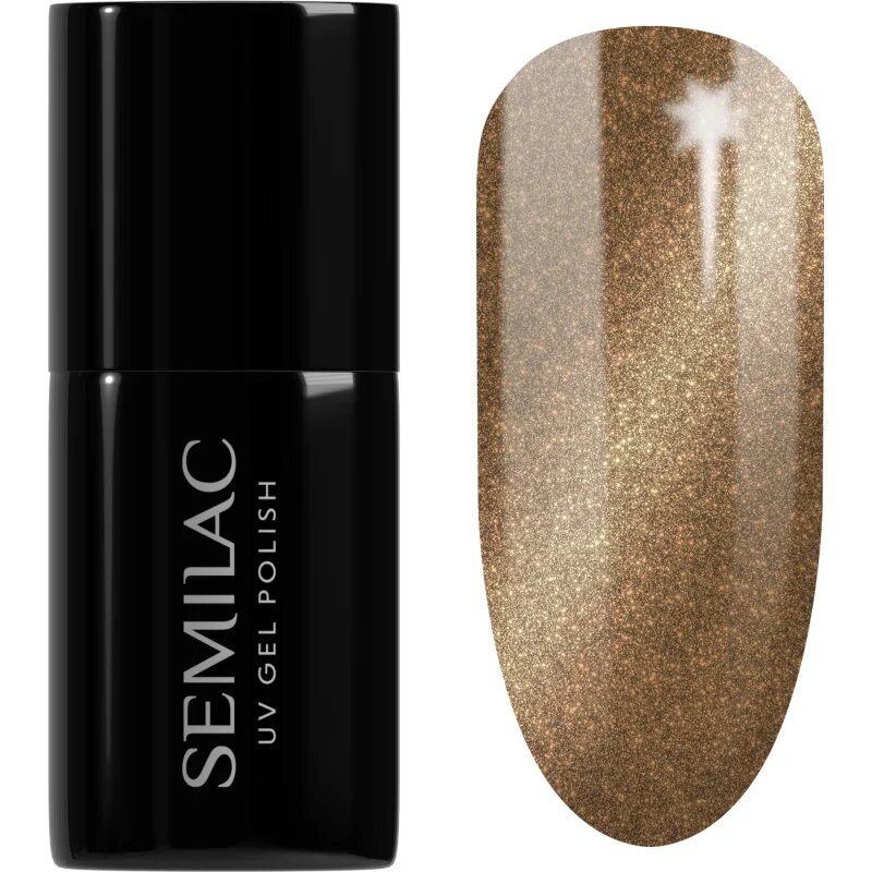 Semilac UV Hybrid Brides Babes gél körömlakk UV / LED-es lámpákhoz árnyalat 487 The It Girl 7 ml