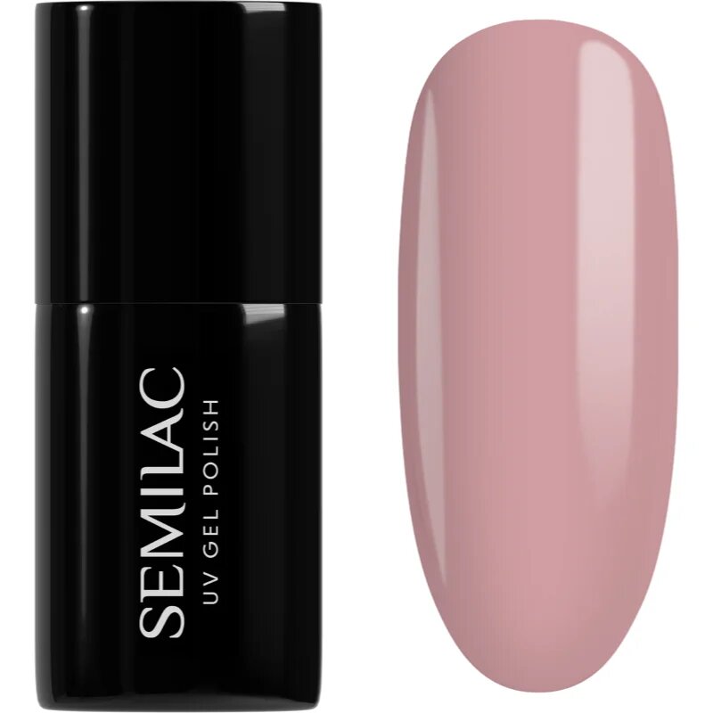 Semilac UV Hybrid Naked Nails géles körömlakk árnyalat 586 Dirty Rose Nude 7 ml
