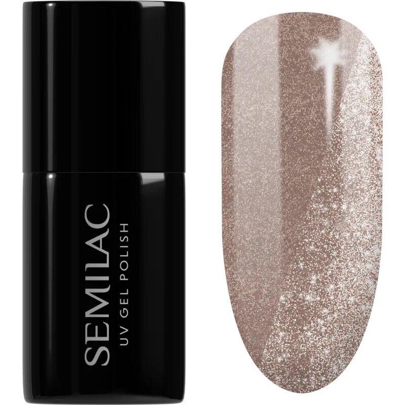 Semilac UV Hybrid New YEAAH gél körömlakk UV / LED-es lámpákhoz árnyalat 408 Less Sugar 7 ml