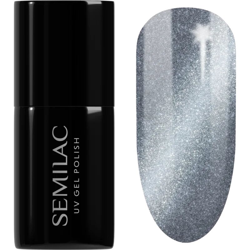 Semilac UV Hybrid Silk Effect gél körömlakk UV / LED-es lámpákhoz árnyalat 465 Luxury Chillout 7 ml