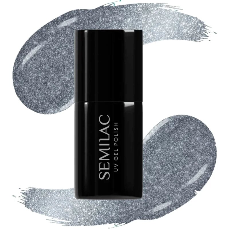 Semilac UV Hybrid Silk Effect gél körömlakk UV / LED-es lámpákhoz árnyalat 465 Luxury Chillout 7 ml