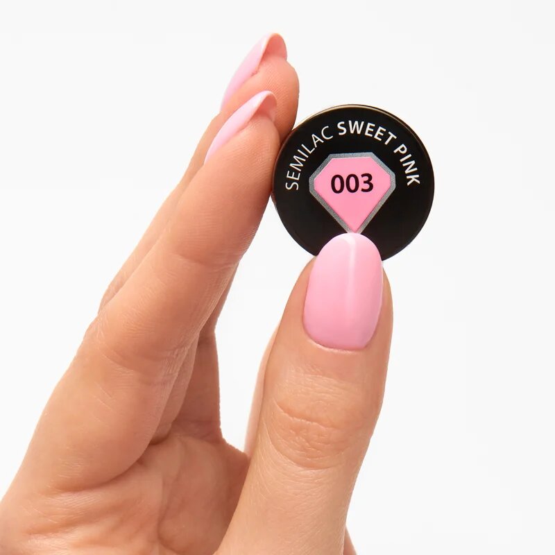 Semilac UV Hybrid Special Day géles körömlakk árnyalat 003 Sweet Pink 7 ml
