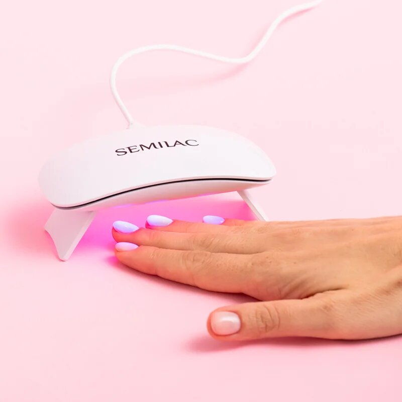 Semilac UV LED Lamp 6W LED lámpa géles körömépítéshez 6W 1 db